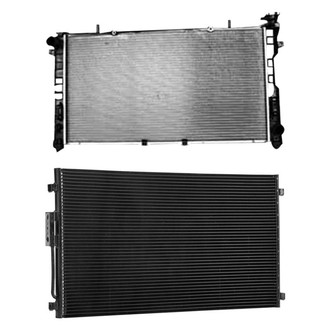 TYC® - Radiator and Condenser Kit