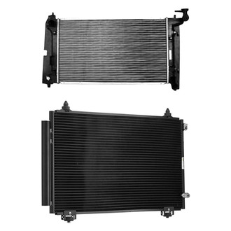 TYC® - Radiator and Condenser Kit