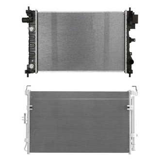 TYC® - Radiator and Condenser Kit