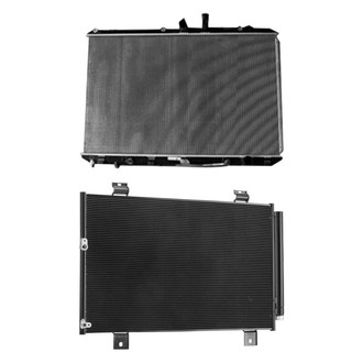 TYC® - Radiator and Condenser Kit