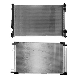 TYC® - Radiator and Condenser Kit