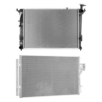 TYC® - Radiator and Condenser Kit