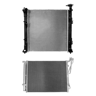 TYC® - Radiator and Condenser Kit