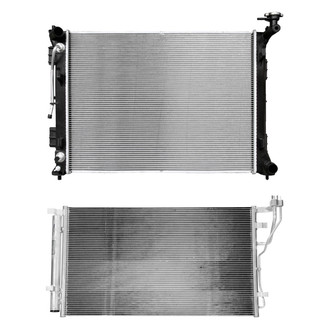 TYC® - Radiator and Condenser Kit