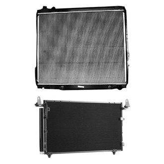 TYC® - Radiator and Condenser Kit