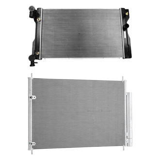 TYC® - Radiator and Condenser Kit
