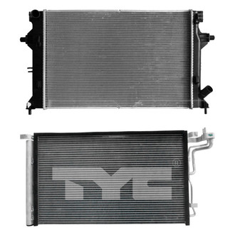TYC® - Radiator and Condenser Kit