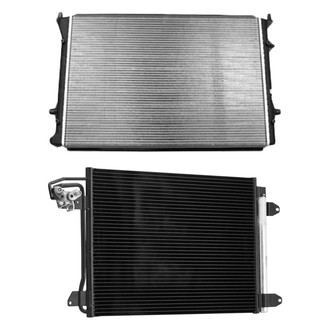 TYC® - Radiator and Condenser Kit