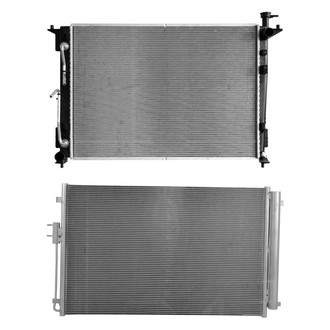TYC® - Radiator and Condenser Kit