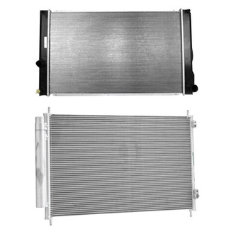 TYC® - Radiator and Condenser Kit