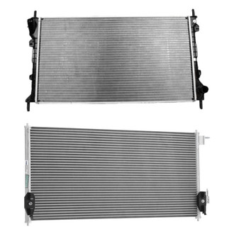 TYC® - Radiator and Condenser Kit