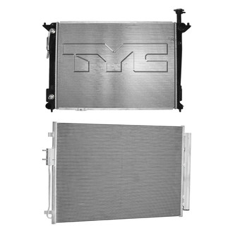TYC® - Radiator and Condenser Kit