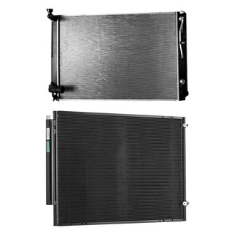 TYC® - Radiator and Condenser Kit