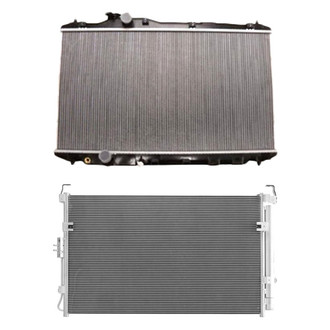 TYC® - Radiator and Condenser Kit