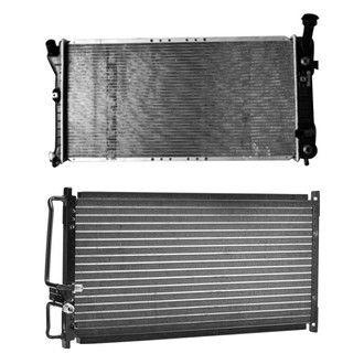TYC® - Radiator and Condenser Kit