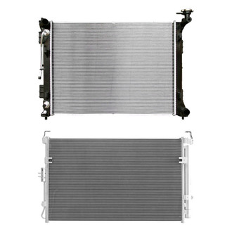 TYC® - Radiator and Condenser Kit