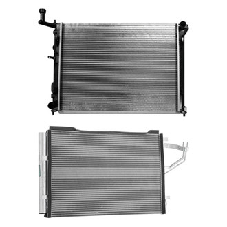 TYC® - Radiator and Condenser Kit