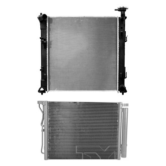 TYC® - Radiator and Condenser Kit