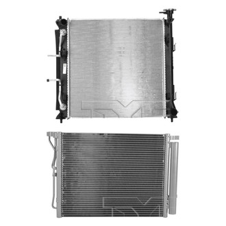 TYC® - Radiator and Condenser Kit