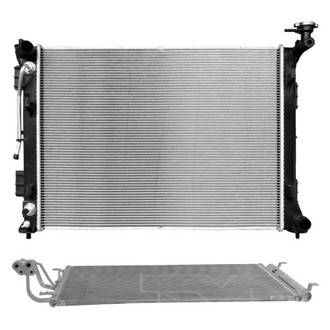 TYC® - Radiator and Condenser Kit