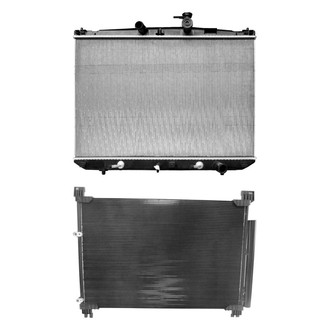TYC® BNDL-475367 - Radiator and Condenser Kit