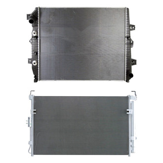 TYC® - Radiator and Condenser Kit