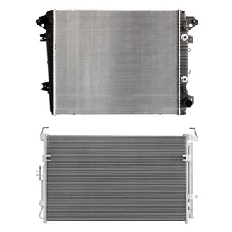 TYC® - Radiator and Condenser Kit