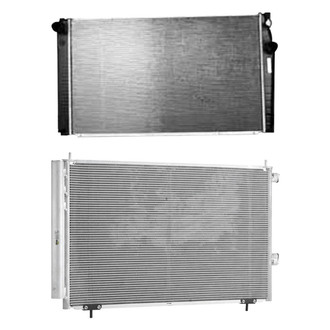 TYC® - Radiator and Condenser Kit