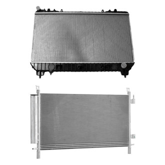 TYC® - Radiator and Condenser Kit