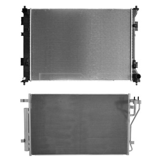 TYC® - Radiator and Condenser Kit