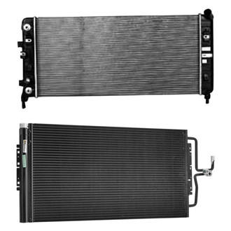 TYC® - Radiator and Condenser Kit