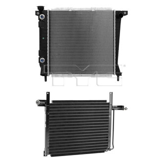TYC® - Radiator and Condenser Kit