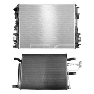 TYC® - Radiator and Condenser Kit