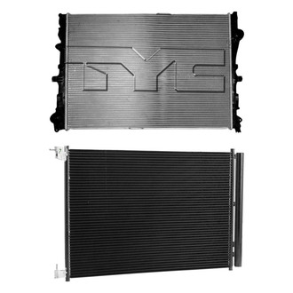TYC® - Radiator and Condenser Kit