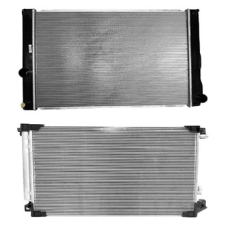 TYC® - Radiator and Condenser Kit