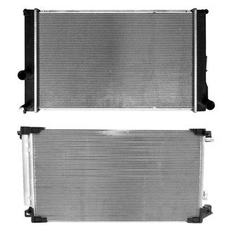 TYC® - Radiator and Condenser Kit
