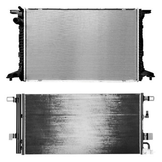 TYC® - Radiator and Condenser Kit