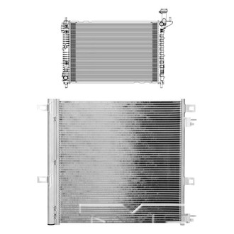 TYC® - Radiator and Condenser Kit