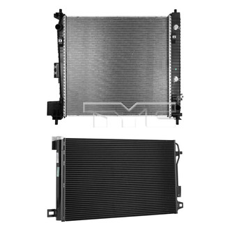 TYC® - Radiator and Condenser Kit
