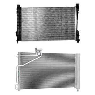 TYC® - Radiator and Condenser Kit