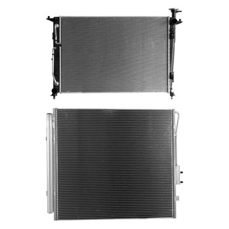 TYC® - Radiator and Condenser Kit