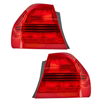 TYC® - Driver and Passenger Side Outer Replacement Tail Lights (CAPA Certified)