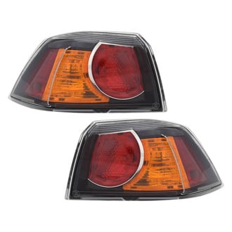TYC® - Black Factory Replacement Tail Lights