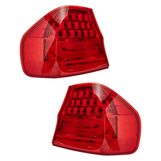 TYC® - Driver and Passenger Side Outer Replacement Tail Lights (Standard Line)