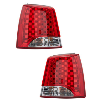 TYC® - Driver and Passenger Side Outer Replacement Tail Lights (CAPA Certified)