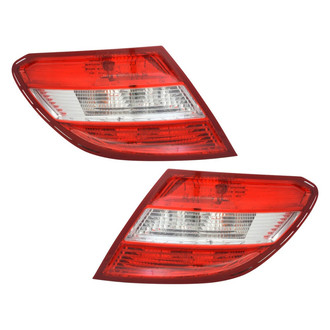 TYC® - Driver and Passenger Side Replacement Tail Lights (Standard Line)