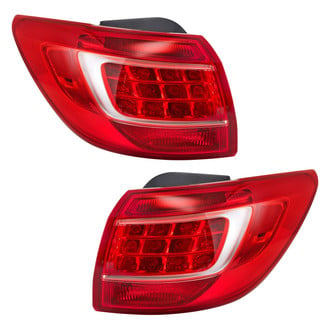 TYC® - Driver and Passenger Side Outer Replacement Tail Lights (Standard Line)