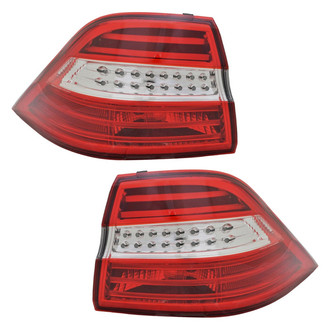 TYC® - Driver and Passenger Side Outer Replacement Tail Lights (CAPA Certified)