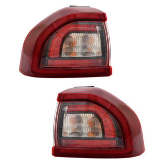 TYC® - Black LED Tail Lights