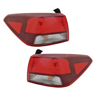 TYC® - Black Factory Replacement Tail Lights